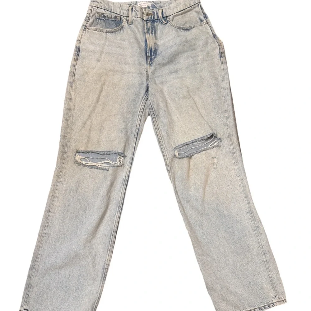 Good American Good 90s Mid-rise baggy 32” inseam - Picture 2 of 4